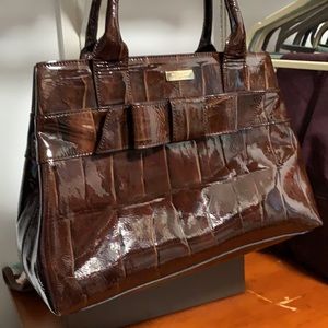 Kate Spade, Leather, Elegant bag, brown. Perfect Conditions